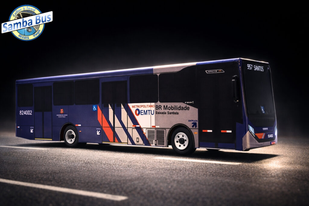 Miniatura de Ônibus BR Mobilidade CAIO Apache VIP (5)