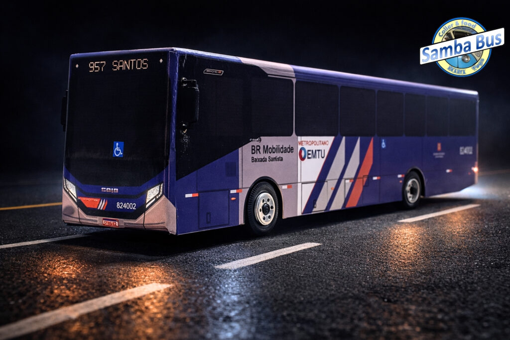 Miniatura de Ônibus BR Mobilidade CAIO Apache VIP (5)