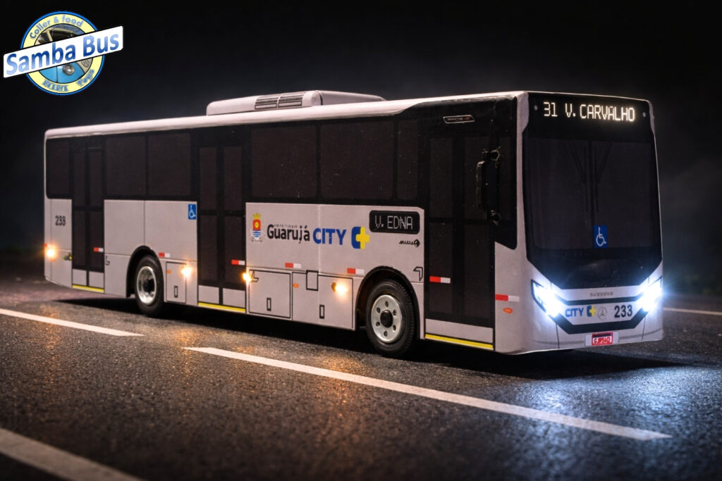 Miniatura de Ônibus Caio Apache Vip City Transporte (2)