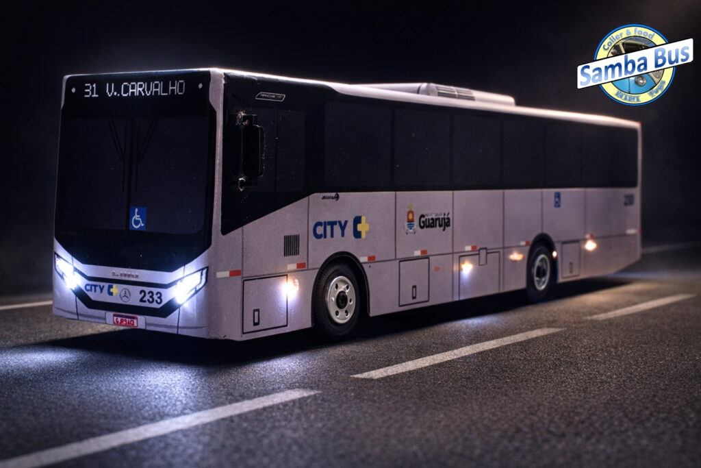 Miniatura de Ônibus Caio Apache Vip City Transporte (5)