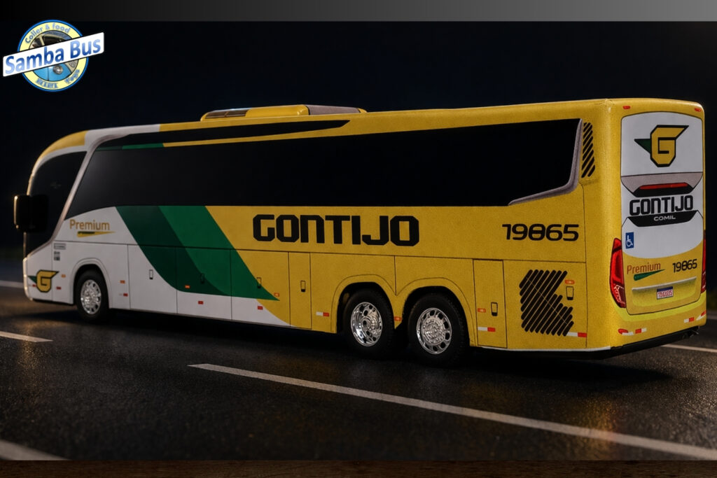 Miniatura de Ônibus Gontijo Comil (2)