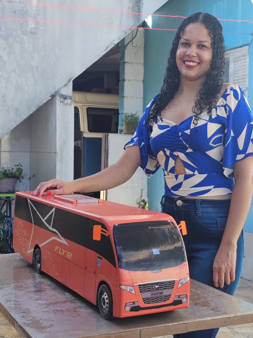 Miniaturas de Ônibus Samba Bus