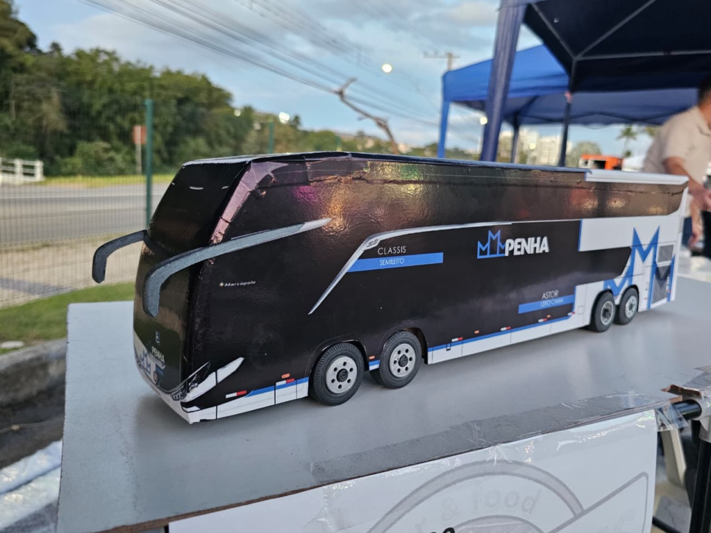 Miniaturas de Ônibus Samba Bus Penha Marcopolo G8