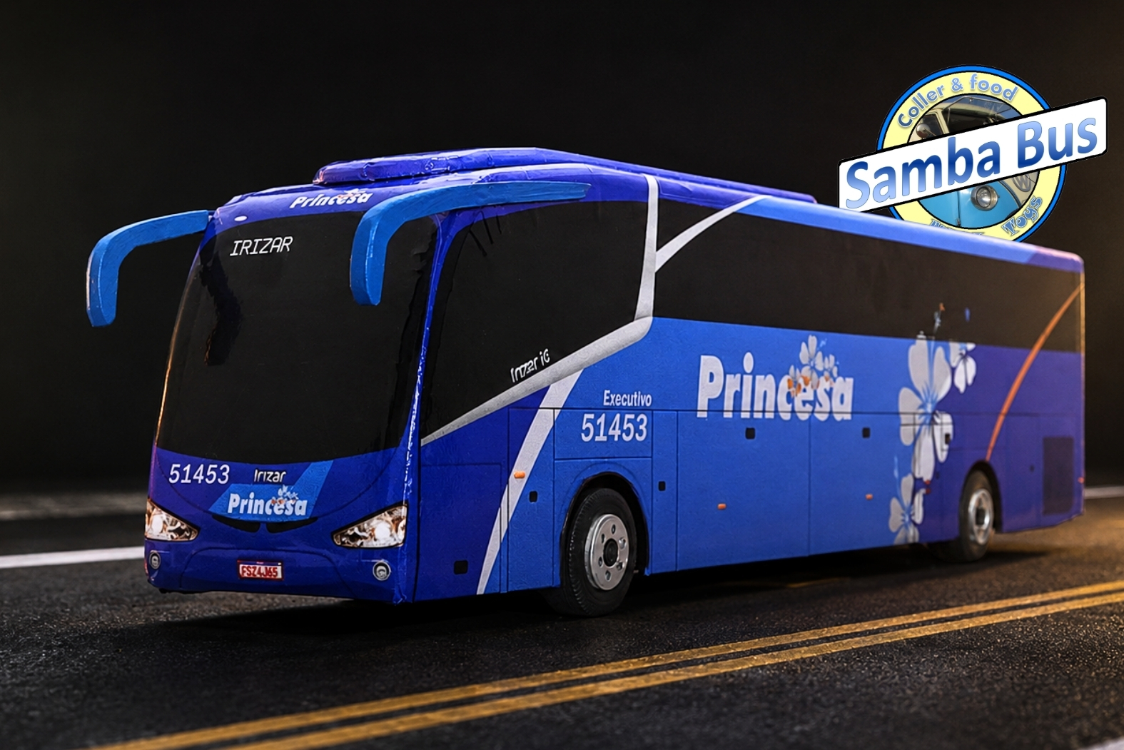 Miniatura de Ônibus Irizar i6 Princesa do Norte