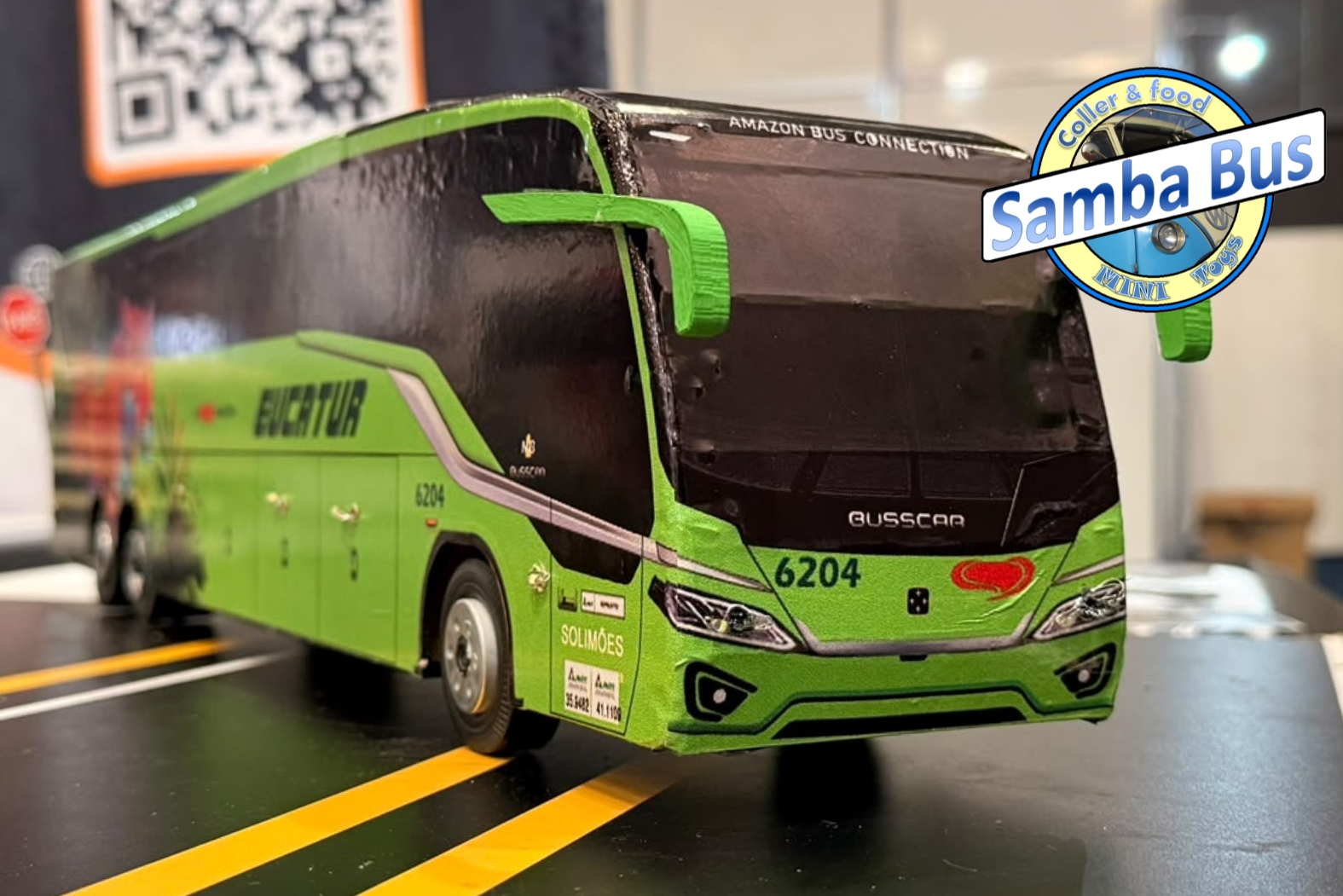 Miniatura de Ônibus Busscar Vissta Buss 365 NB1 Eucatur
