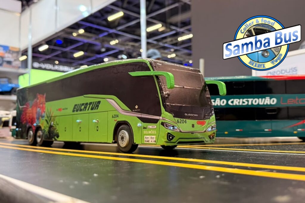 Miniatura de Ônibus Busscar Vissta Buss 365 NB1 Eucatur (1)