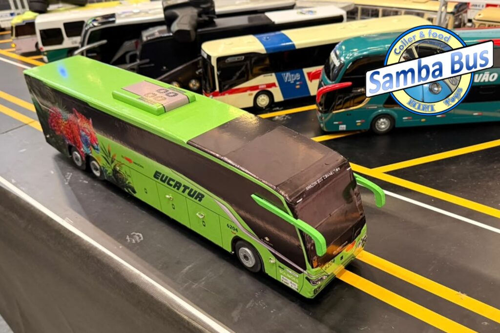 Miniatura de Ônibus Busscar Vissta Buss 365 NB1 Eucatur (1)