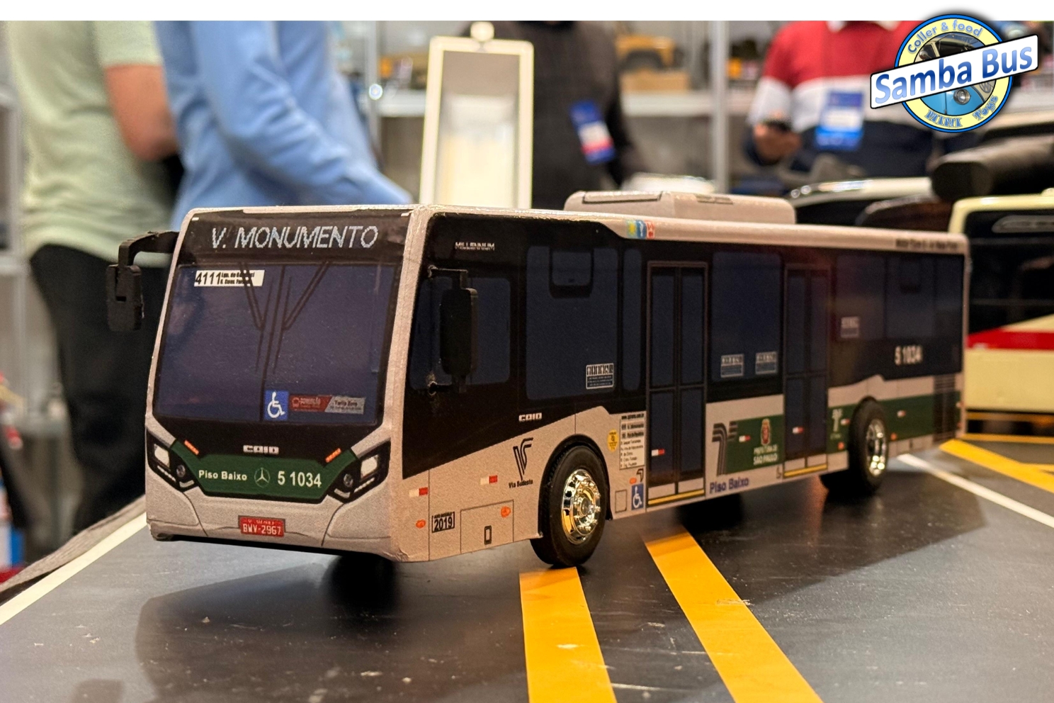 Miniatura de Ônibus Caio Millennium Via Sudeste SP – Escala 1/32