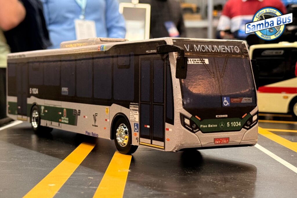Miniatura de Ônibus Caio Millennium Via Sudeste SP (1)