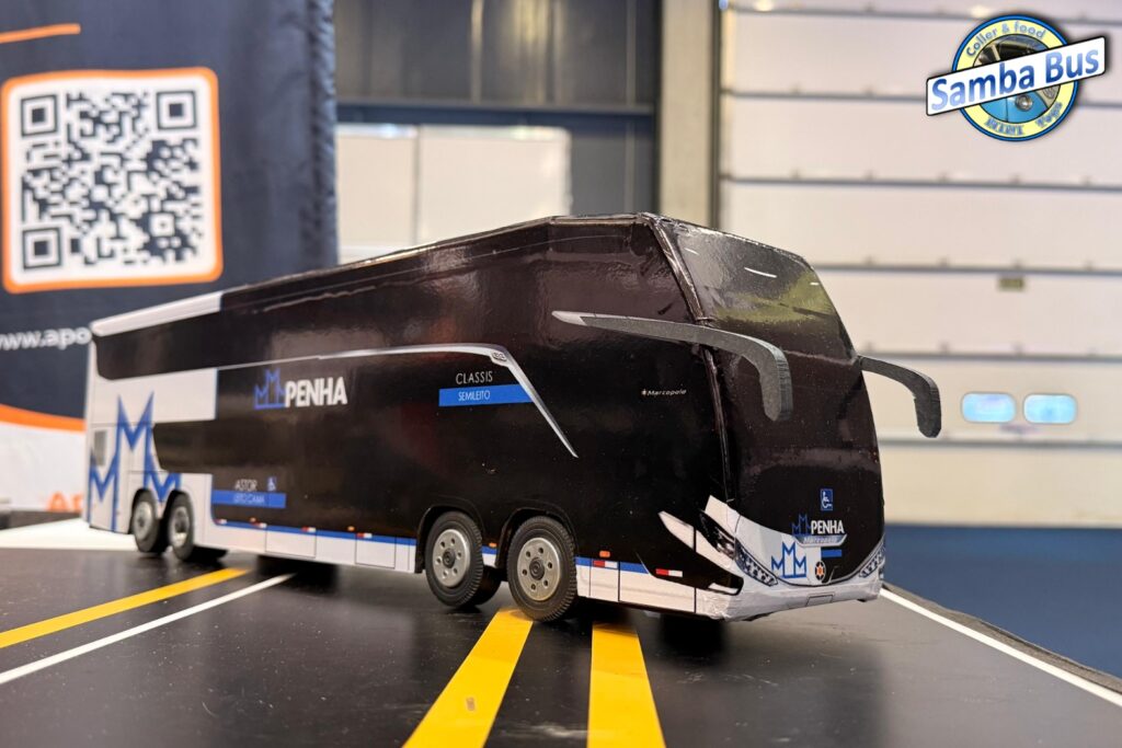 Miniatura de Ônibus Marcopolo G8 Penha (4)