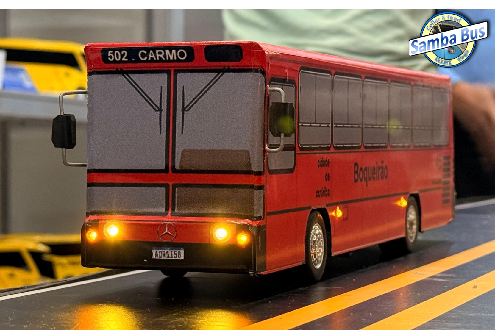 Miniatura de Ônibus de Curitiba – Marcopolo Veneza Expresso